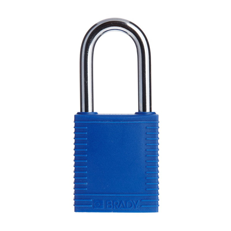 Brady Safety Plus Lockout Padlock - Blue, Keyed Differently