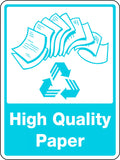 300x225mm Recycling Paper Sign | Waste Management | Uniform Safety Signs