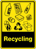 Cardboard 300x225mm Recycling Sign | Waste Management Areas | Uniform Safety Signs