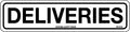 Self Adhesive Deliveries Sign | Loading Docks | Uniform Safety Signs