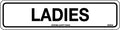 Self Adhesive Ladies Sign | Facility Management | Uniform Safety Signs