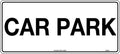Metal Car Park Sign | Commercial Site Access | Uniform Safety Signs