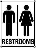 Self Adhesive Restroom Sign | Facility Management | Uniform Safety Signs