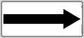 450x200mm Metal Arrow | Traffic Flow Control | Uniform Safety Signs