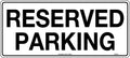 Metal Reserved Parking Sign | Site Access Control | Uniform Safety Signs