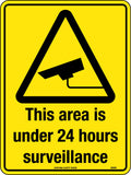 Metal Surveillance Sign | Warehouse and Site Security | Uniform Safety Signs