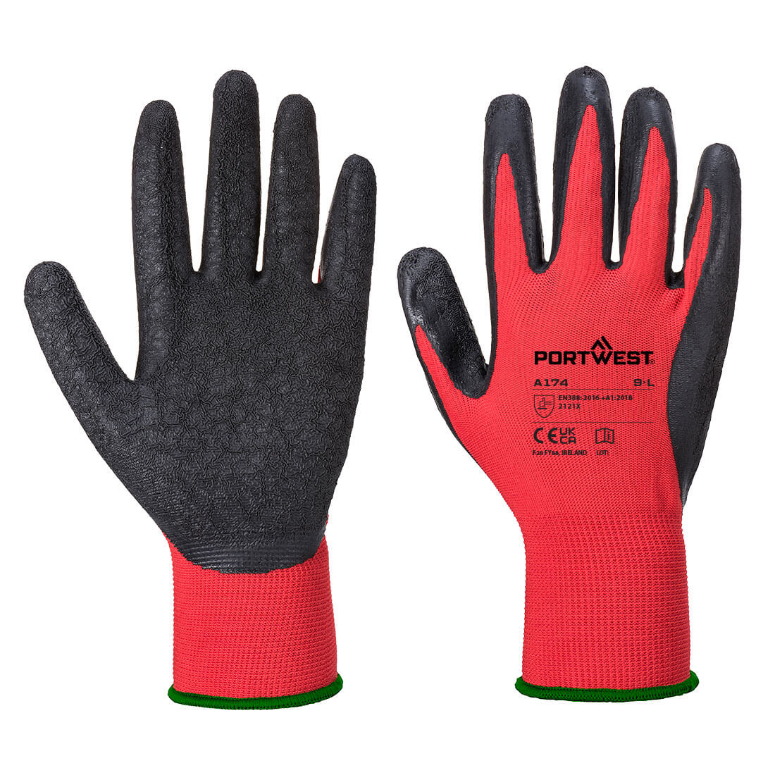 Grip 13 Latex Crinkle Glove - Pack of 12 Pairs - view 1