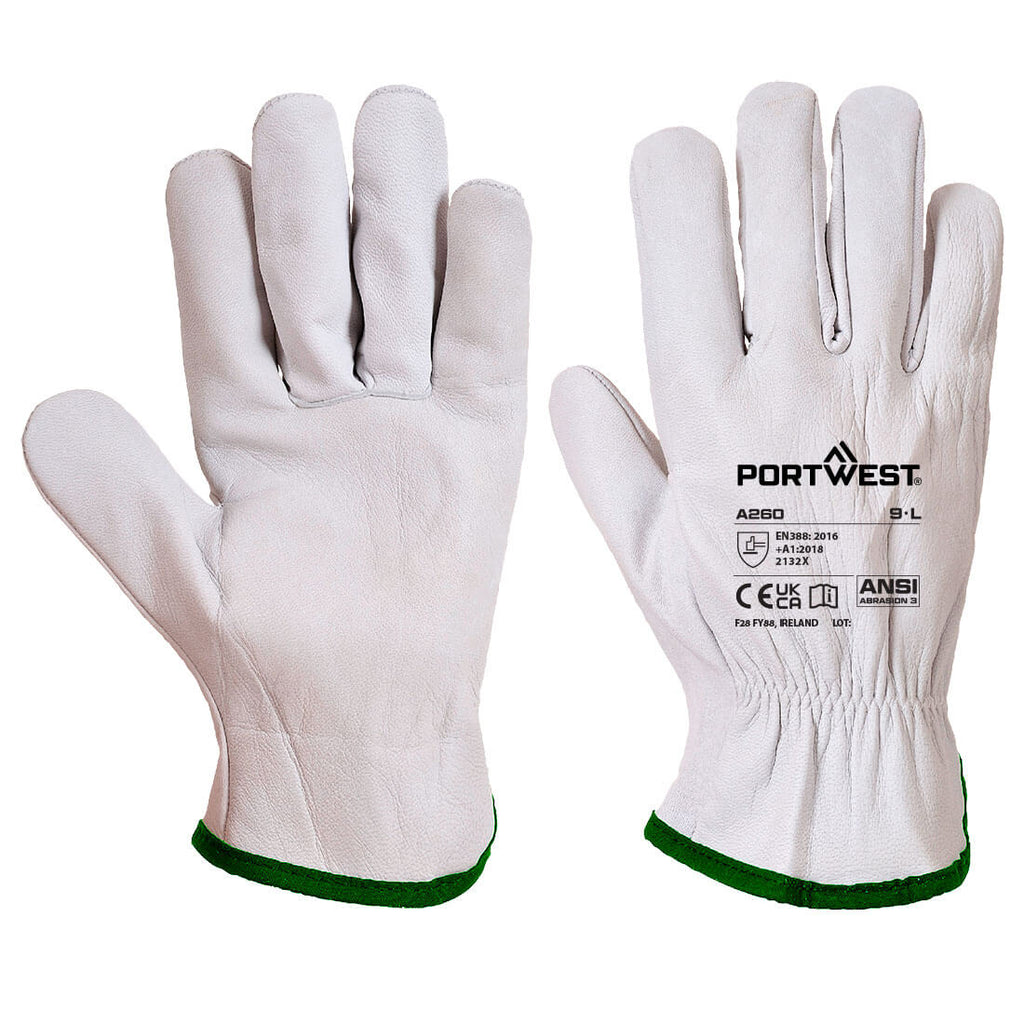 Leather Driver 115 Goat Grain Glove - view 1