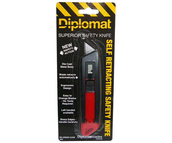 Spring Loaded Safety Knife - view 1