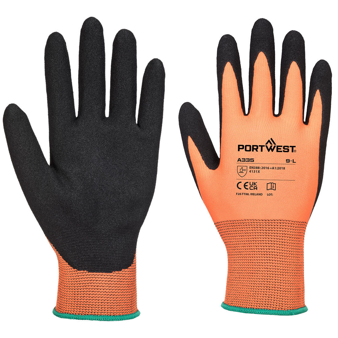 Grip 15 Polyester Nitrile Sandy Glove - Pack of 12 Pairs - view 2