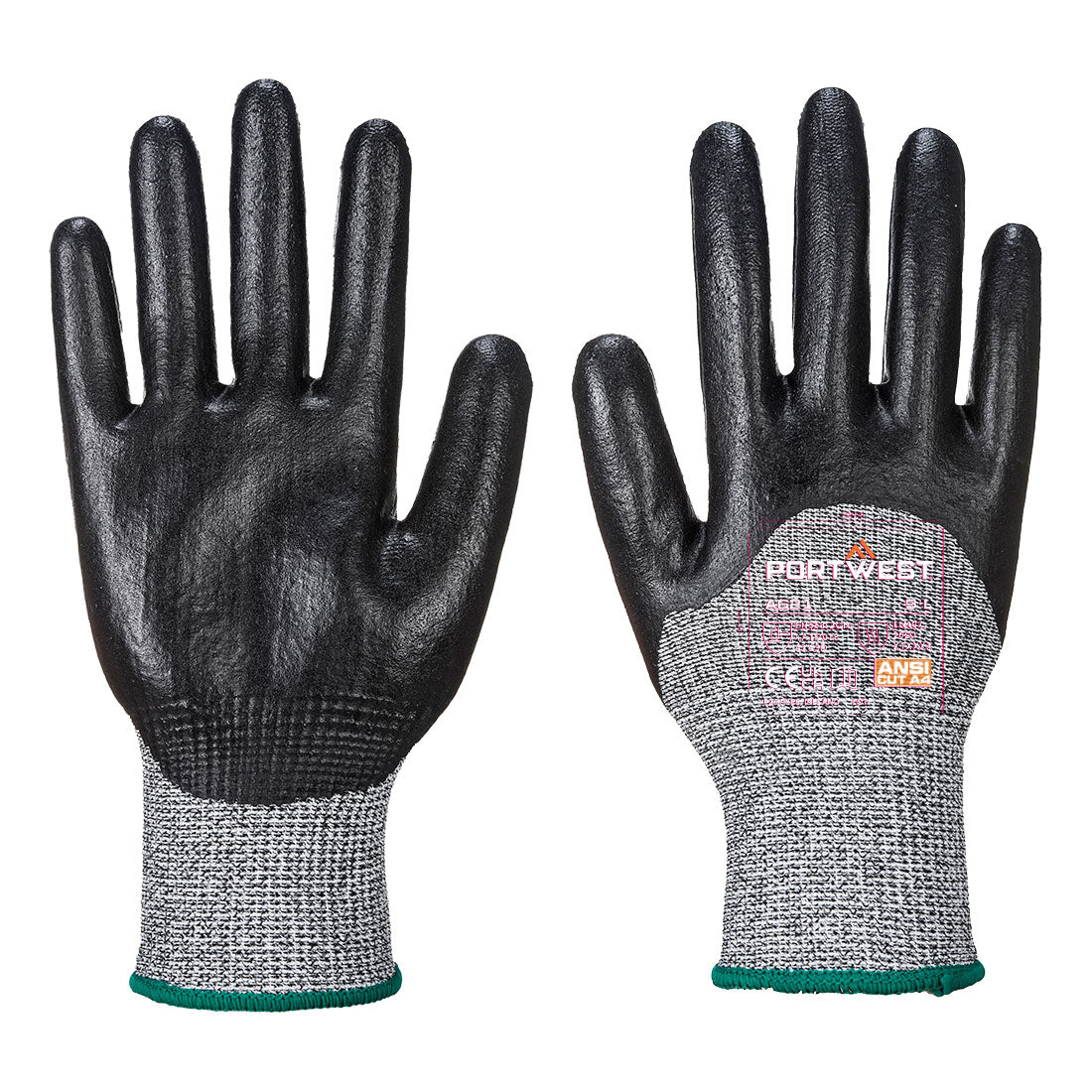 Cut 3/4 Nitrile Foam Glove - view 1