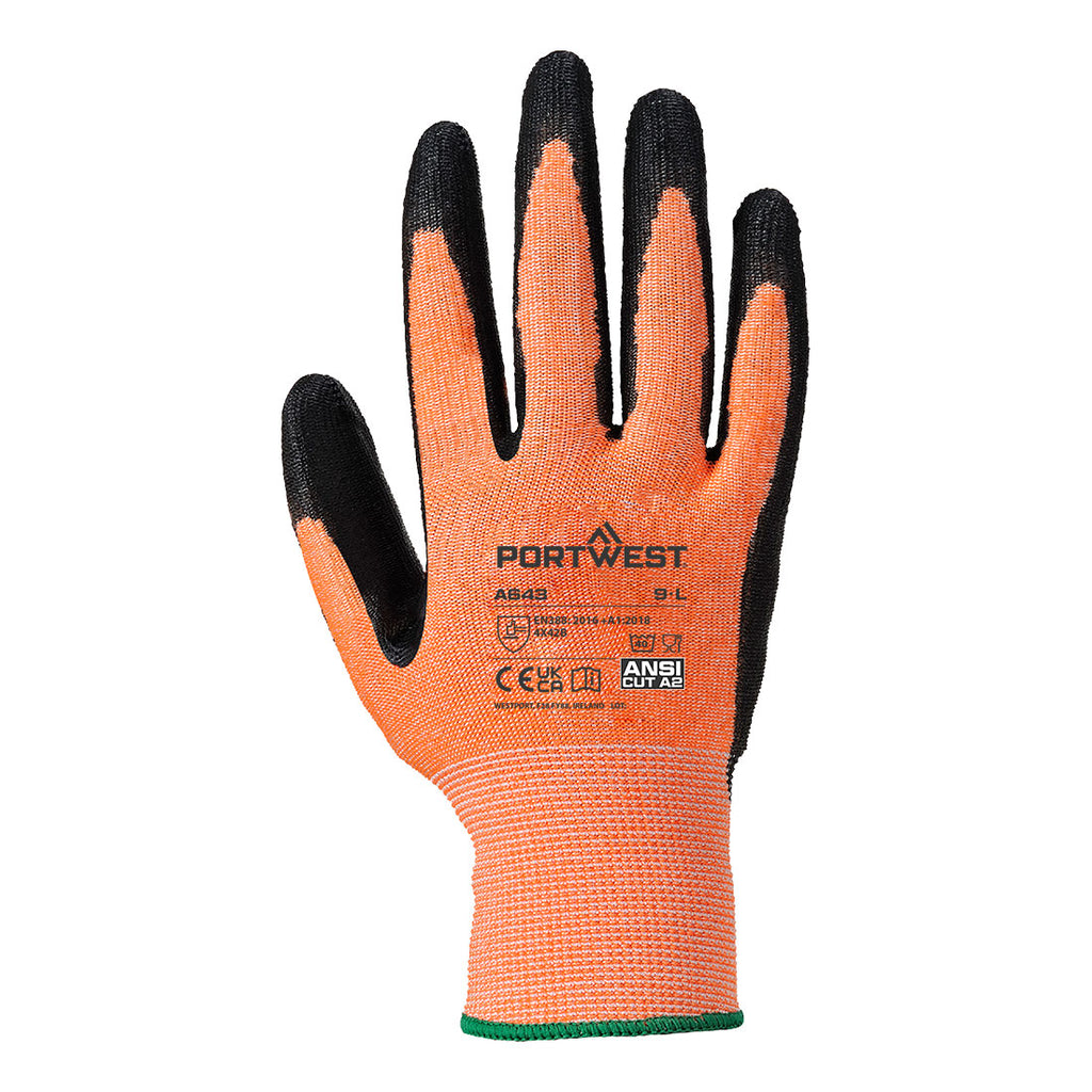 Cut B13 Nitrile Amber Glove - view 2