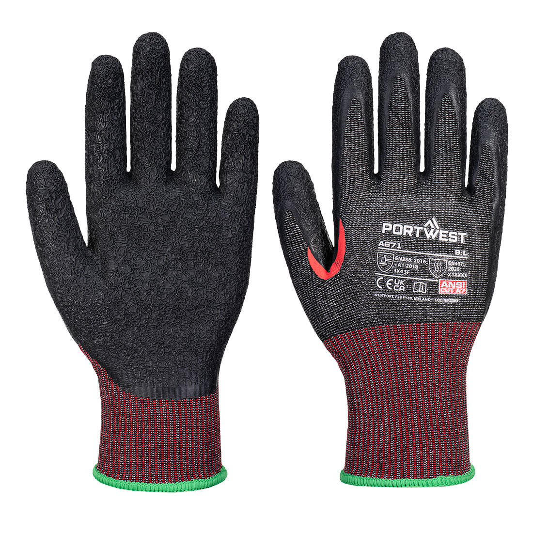 CS Cut F13 Latex Glove - view 1