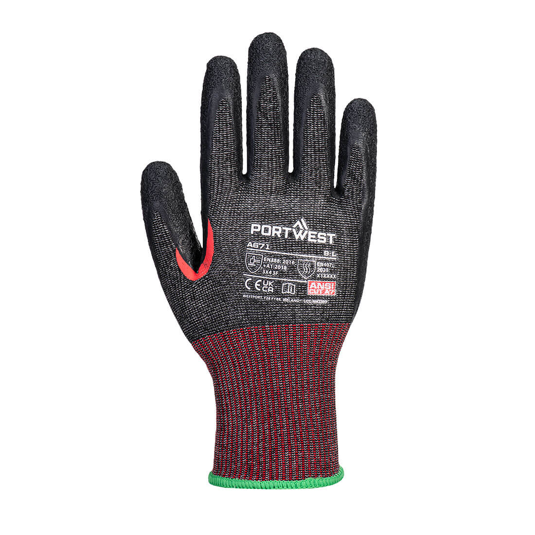 CS Cut F13 Latex Glove - view 2