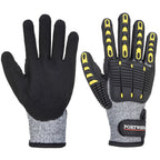 Impact C13 Nitrile Sandy Reinforced Palm Glove - view 1