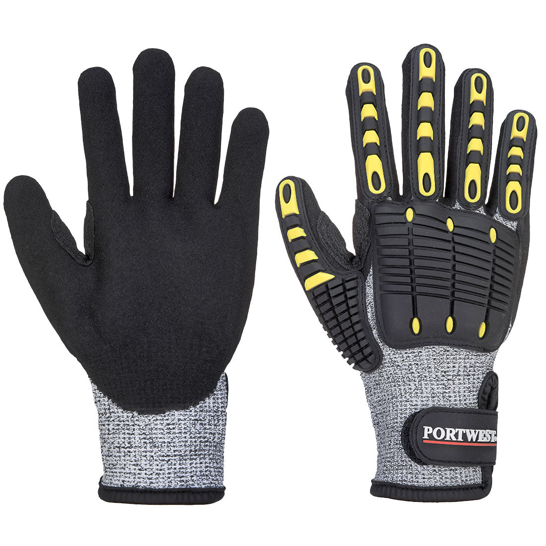 Impact C13 Nitrile Sandy Reinforced Palm Glove - view 1