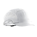 Bump Cap Aerolite 2.5cm Peak White