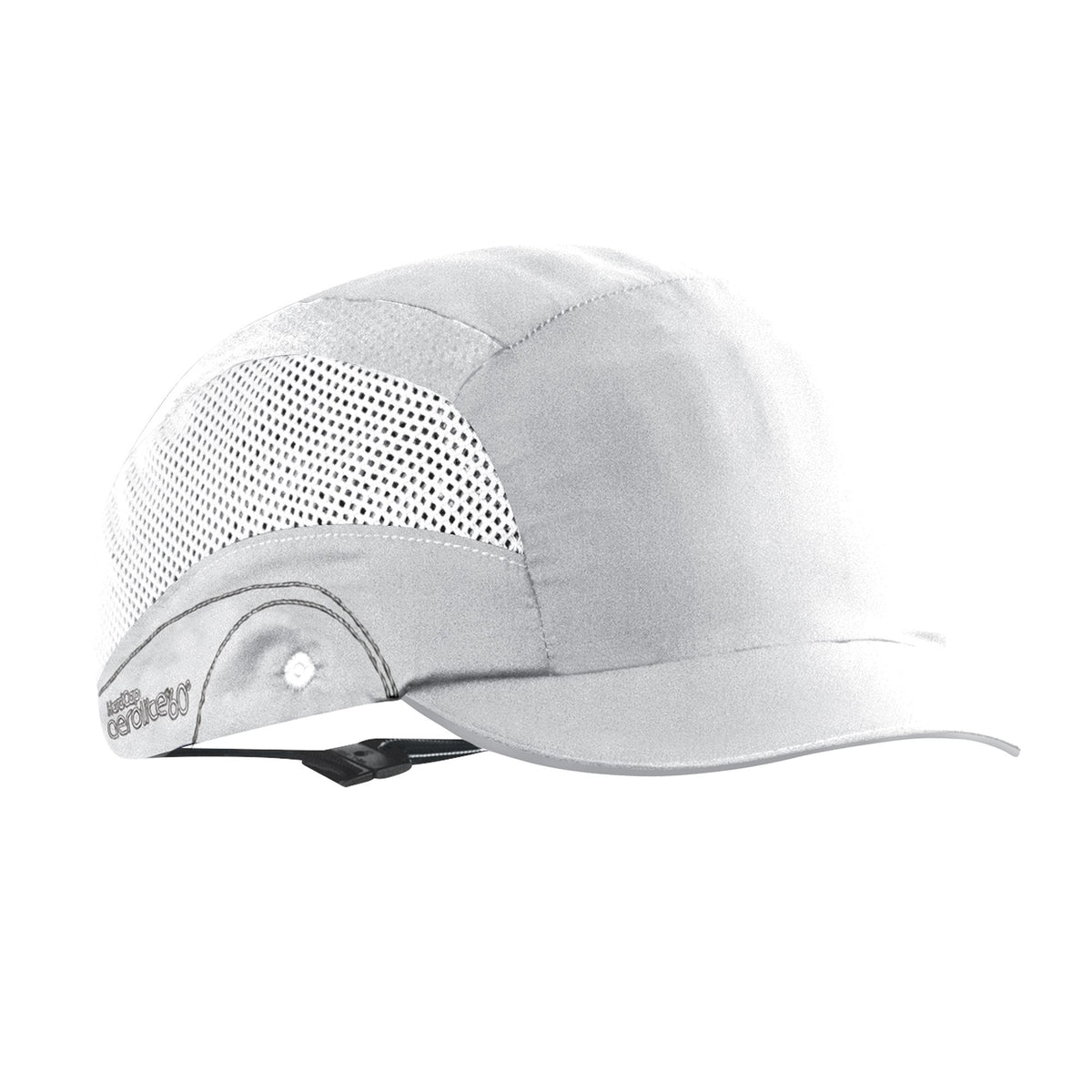 Bump Cap Aerolite 2.5cm Peak White