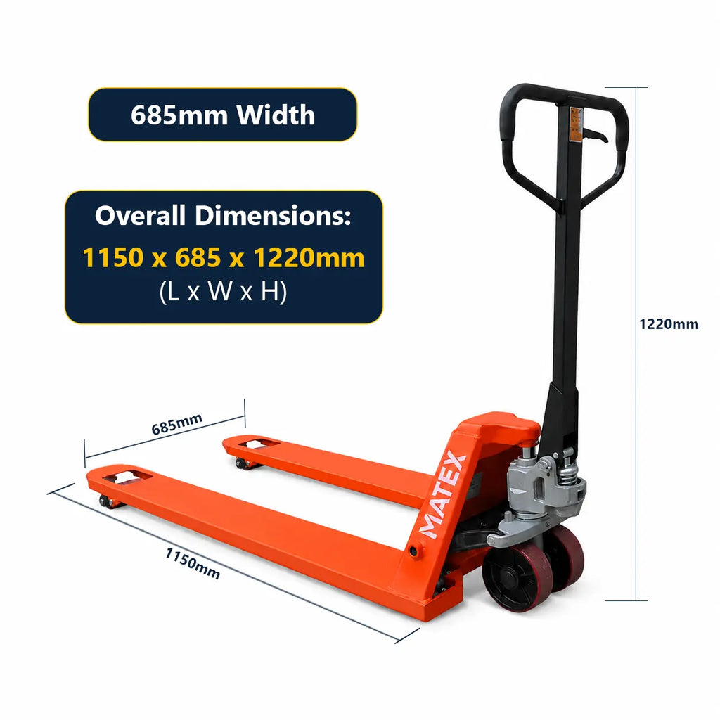 2500kg Capacity Pallet Jack | Warehouse Logistics | Team Systems, view 7