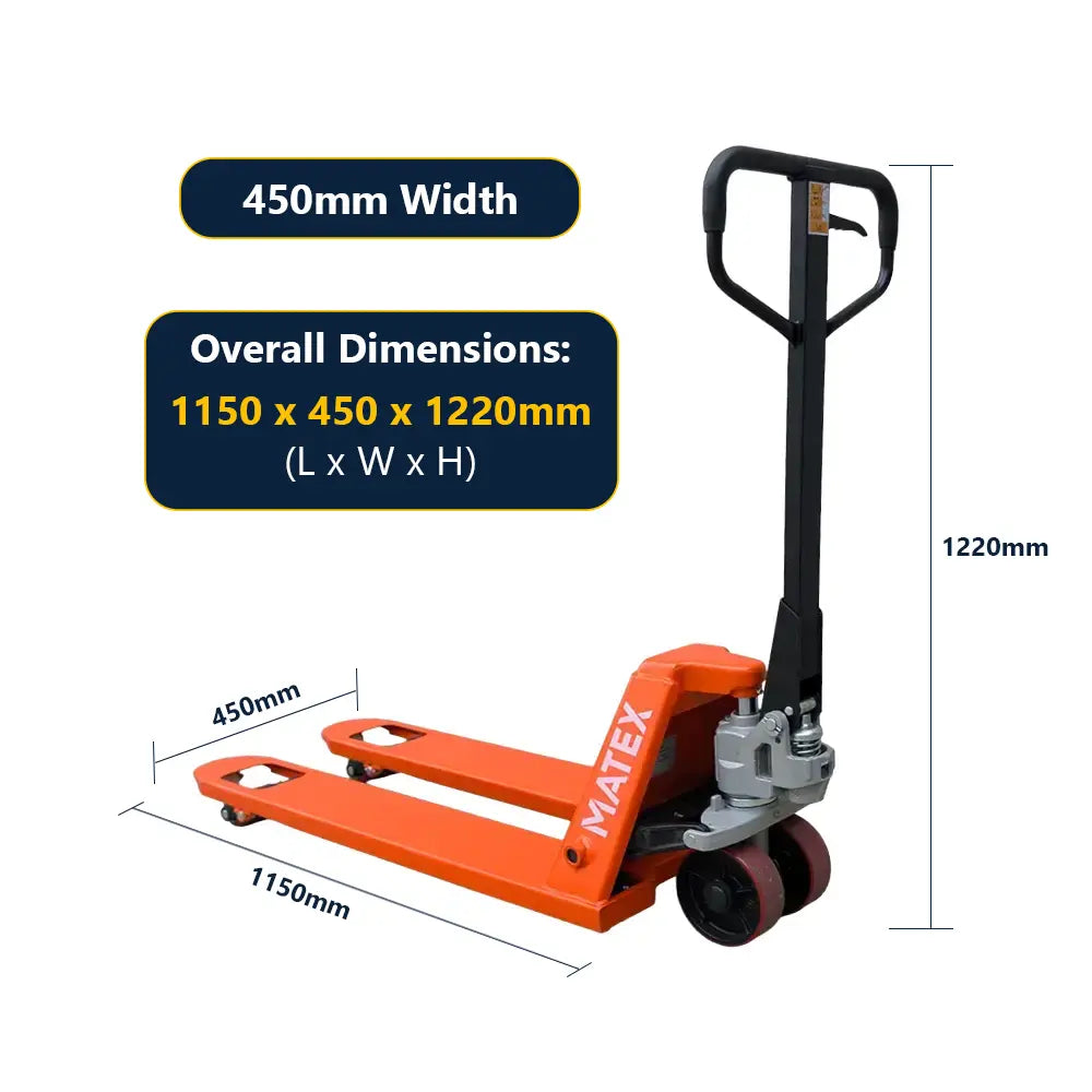 2500kg Capacity Pallet Jack | Warehouse Logistics | Team Systems, view 5