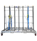1200 x 2400mm Glass A Frame | Workshop Panel Storage | East West Engineering