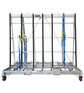 1200 x 2400mm Glass A Frame | Workshop Panel Storage | East West Engineering
