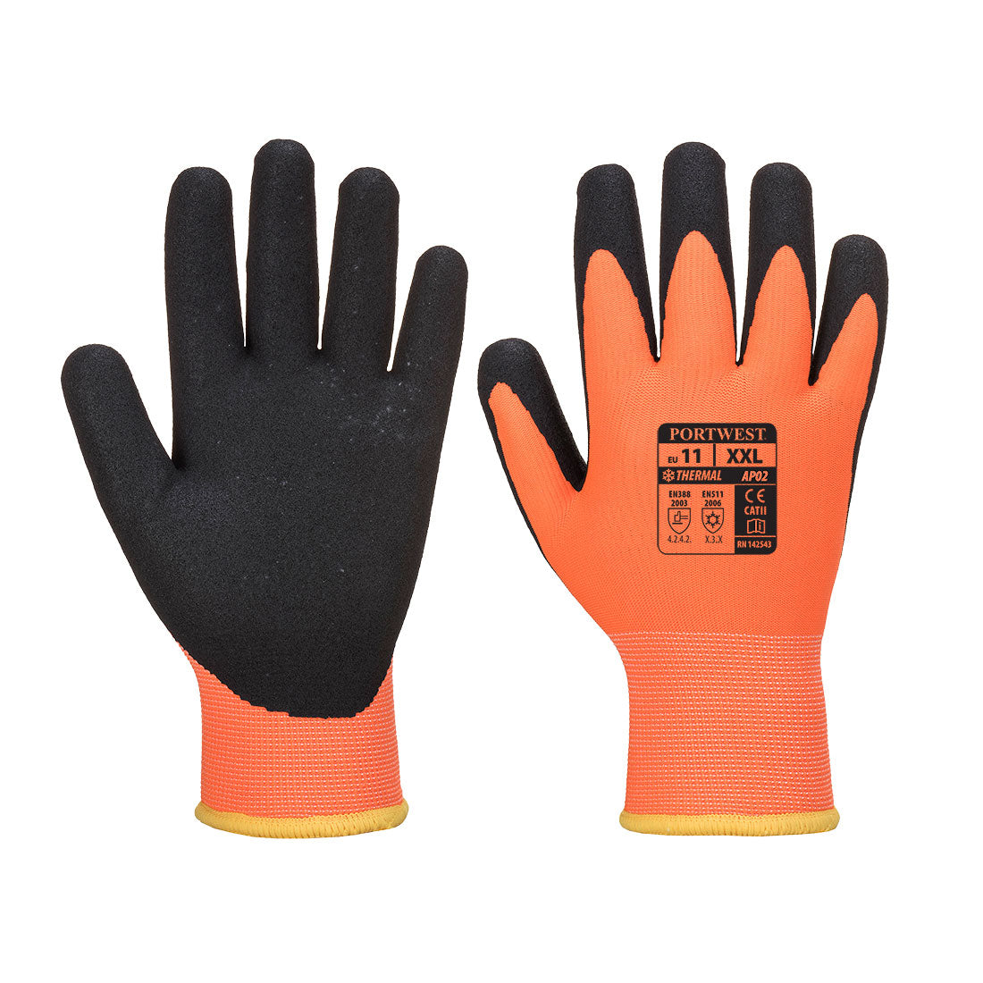 Cold 10 Nitrile Sandy Liquid Repellent Glove - view 1