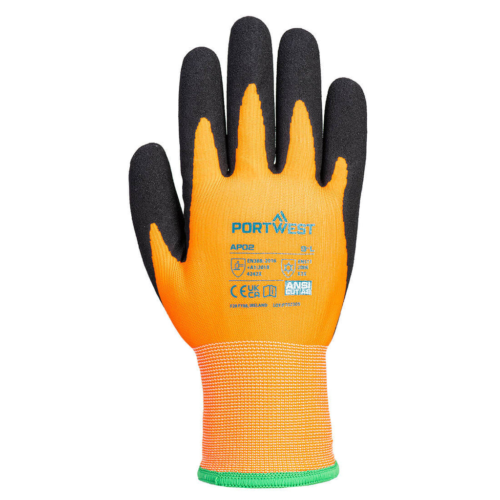 Cold 10 Nitrile Sandy Liquid Repellent Glove - view 2