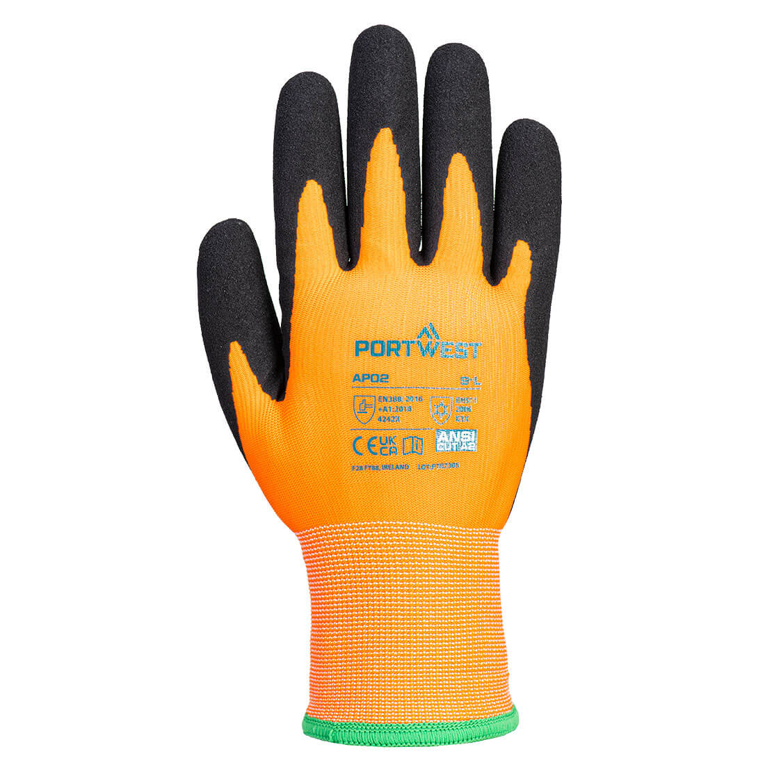 Cold 10 Nitrile Sandy Liquid Repellent Glove - view 2