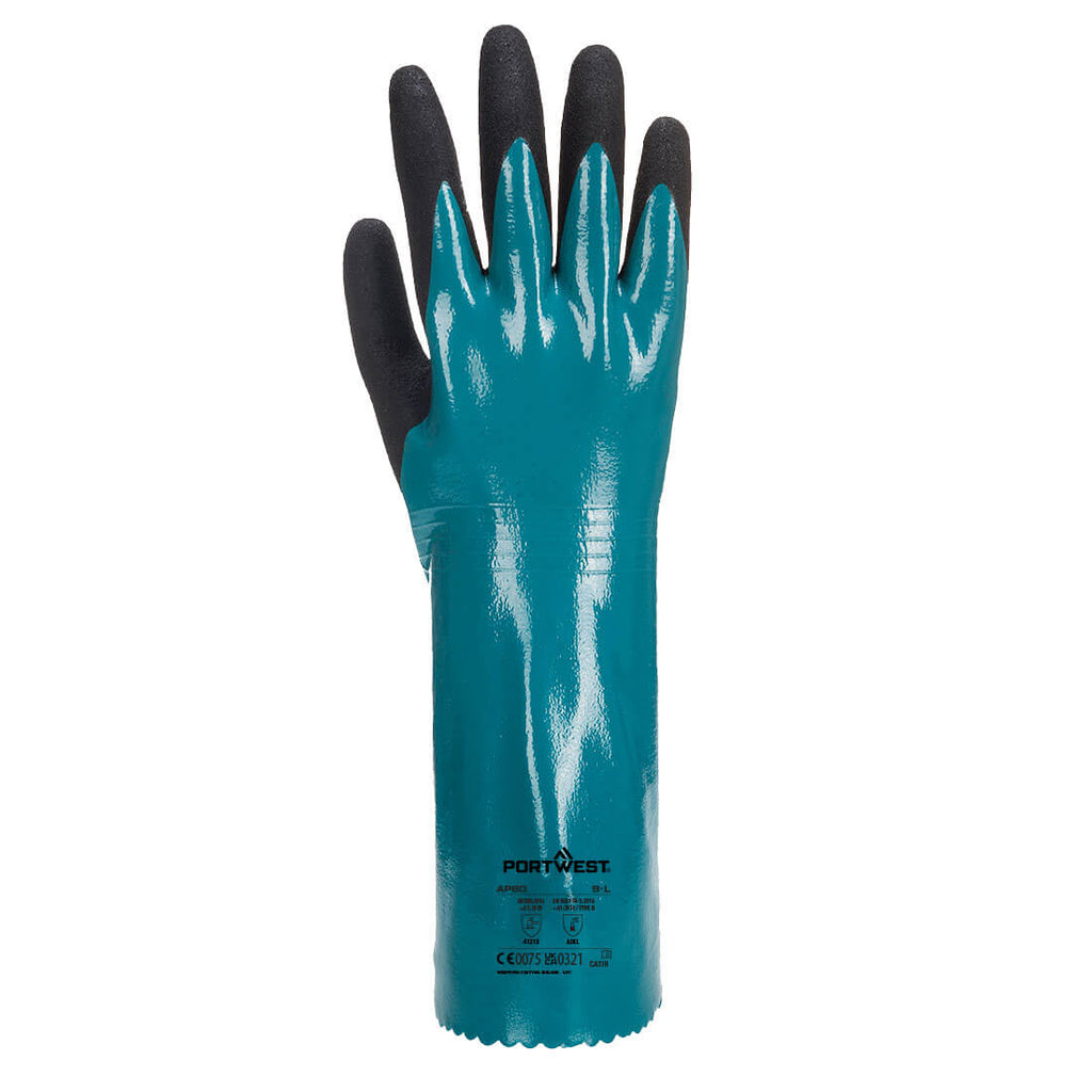 Chem 300 Nitrile Sandy Double Dipped Gauntlet - view 2