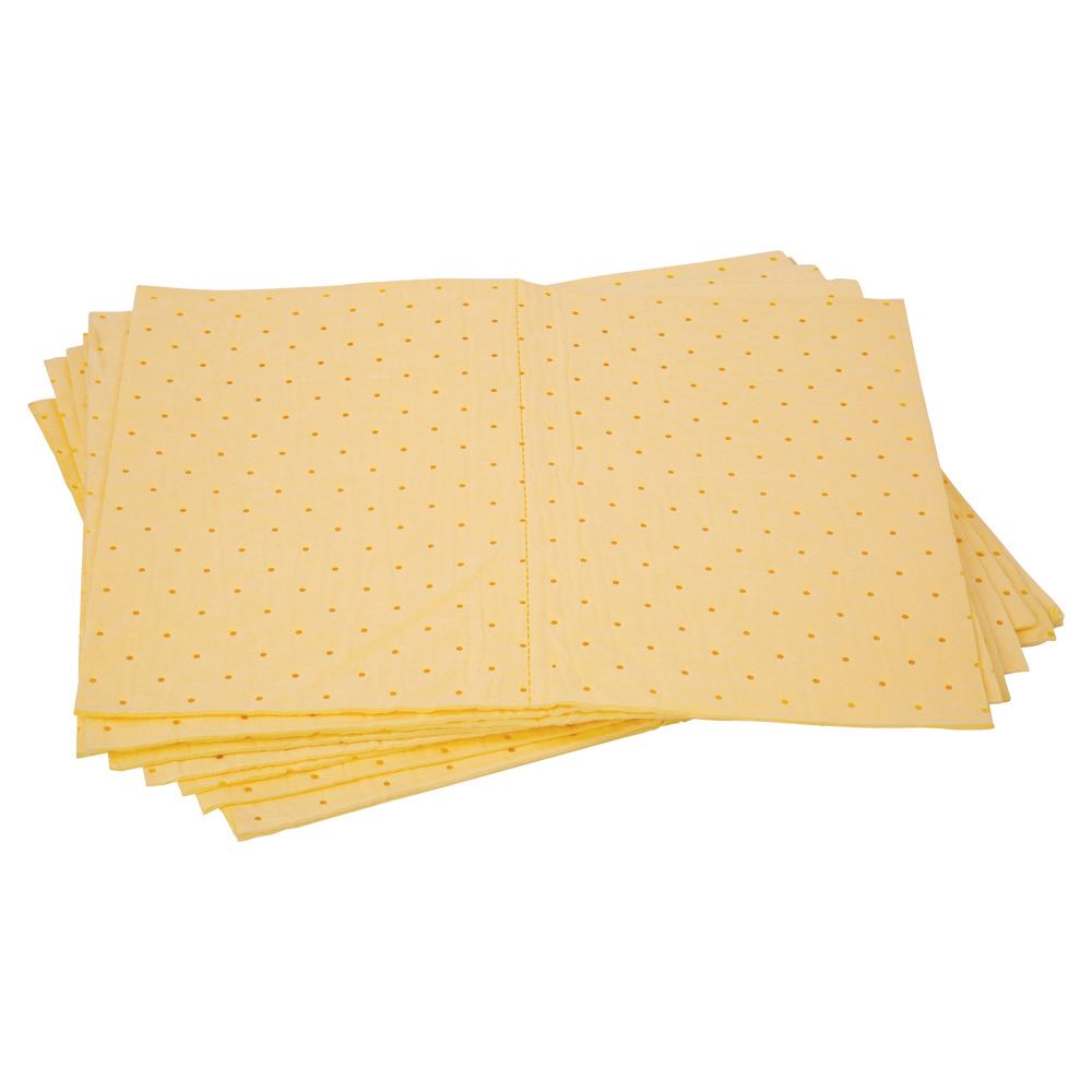 Absorbent Pad Hazchem Yellow 10pk