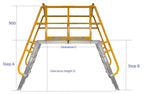 Aluminium Side Sections | PL30 Stair Platforms | Star Aluminium