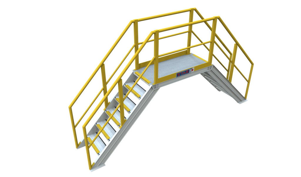 Aluminium Side Sections | PL30 Stair Platforms | Star Aluminium, view 2