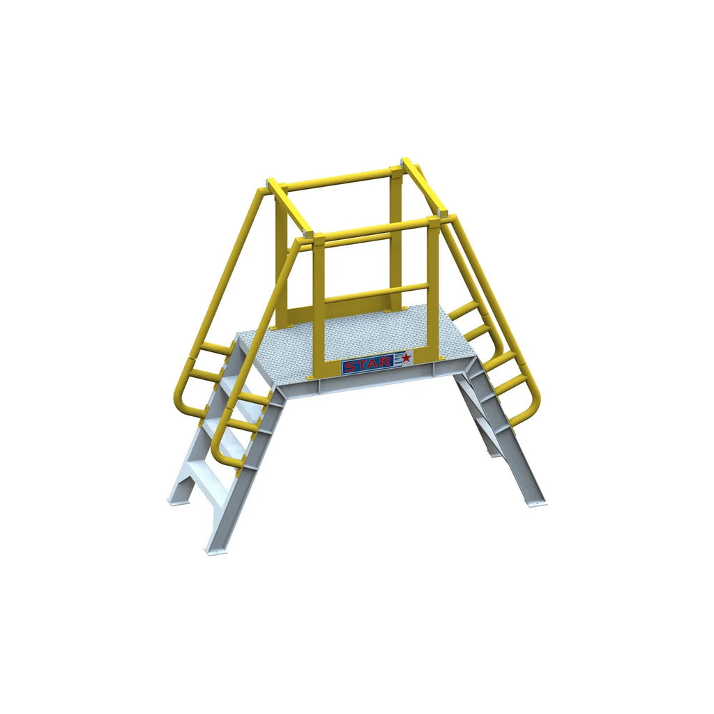 Aluminium Side Sections | ST22 Stair Platforms | Star Aluminium, view 2