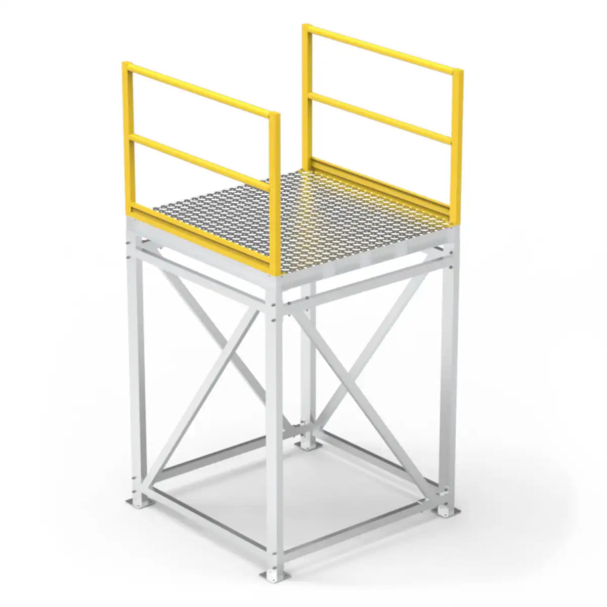 2000mm Height Landing Platform | Industrial Sites | Star Aluminium