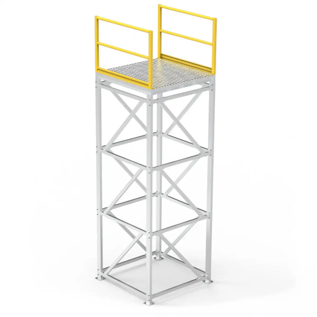 4000mm Aluminium Landing Platform | Industrial Access | Star Aluminium
