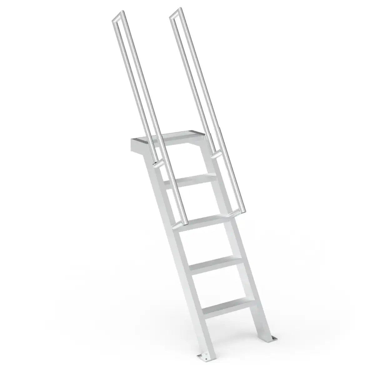 70 Degree Aluminium Pit Ladder | Service Trenches | Star Aluminium