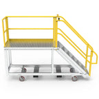 2000 x 750mm Truck Access Platform | Logistics Hubs | Star Aluminium, view 3