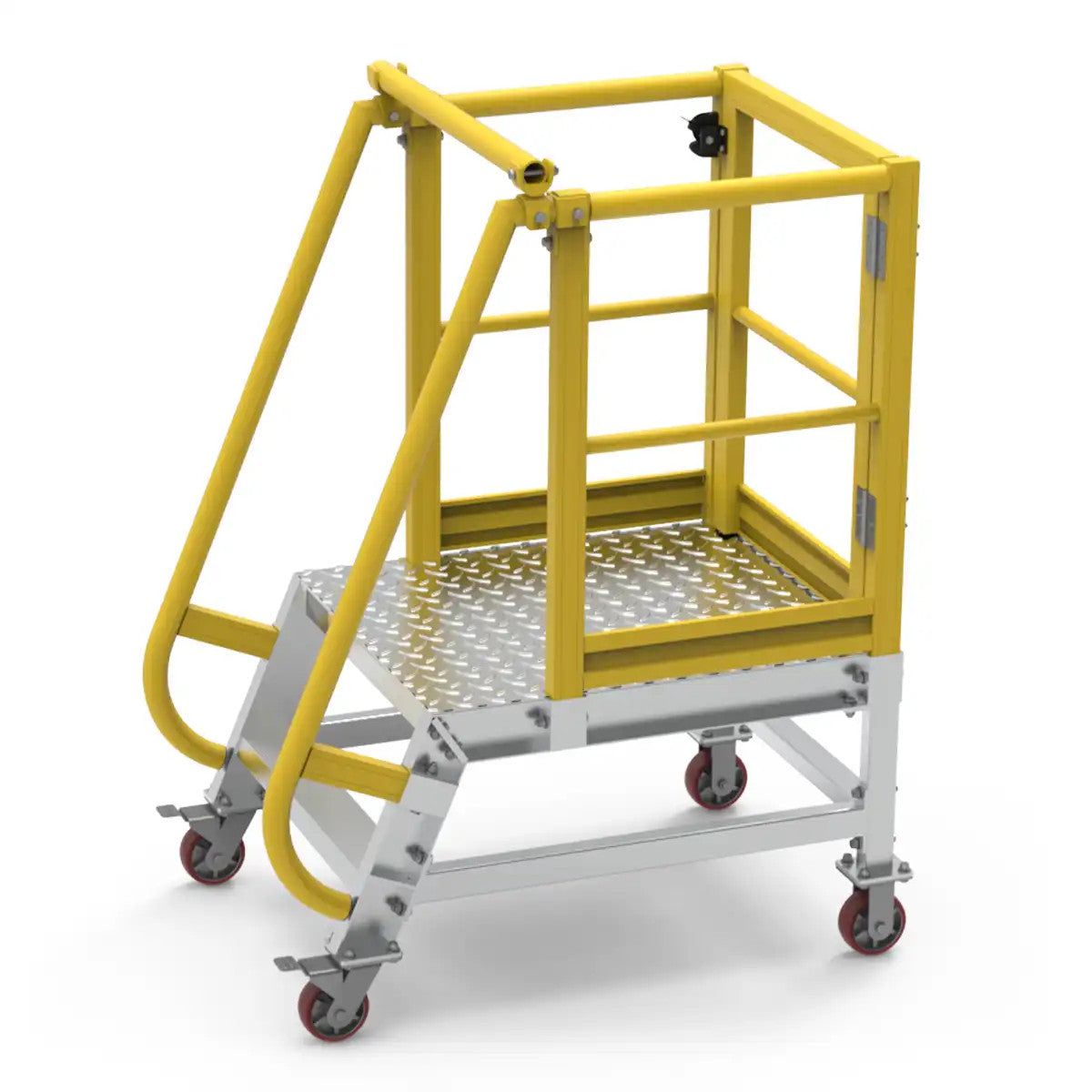 450 kg Load Rating 2-Step Platform | Industrial Warehouses | Star Aluminium
