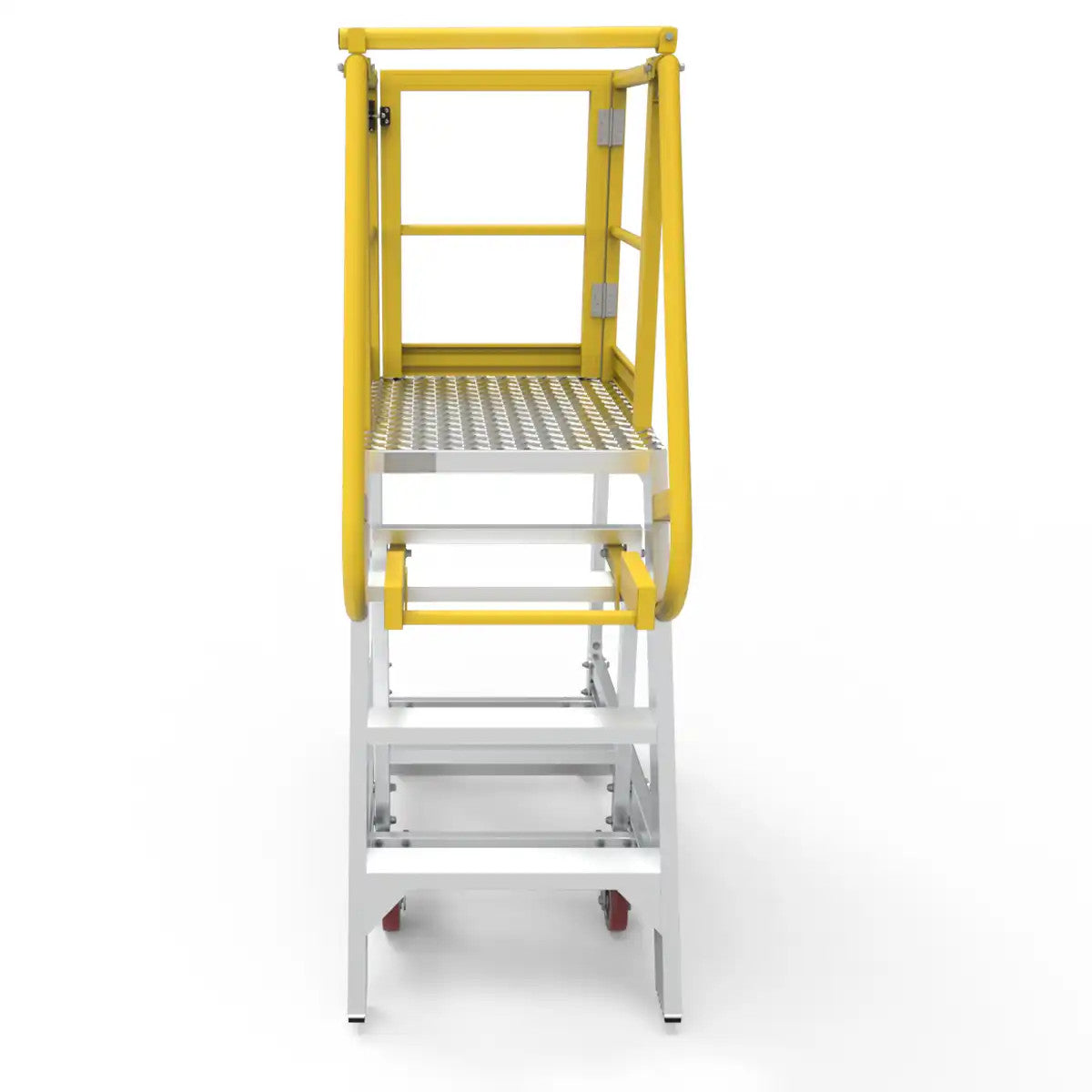 3 Step Aluminium Platform Ladder | Warehouse Access | Star Aluminium