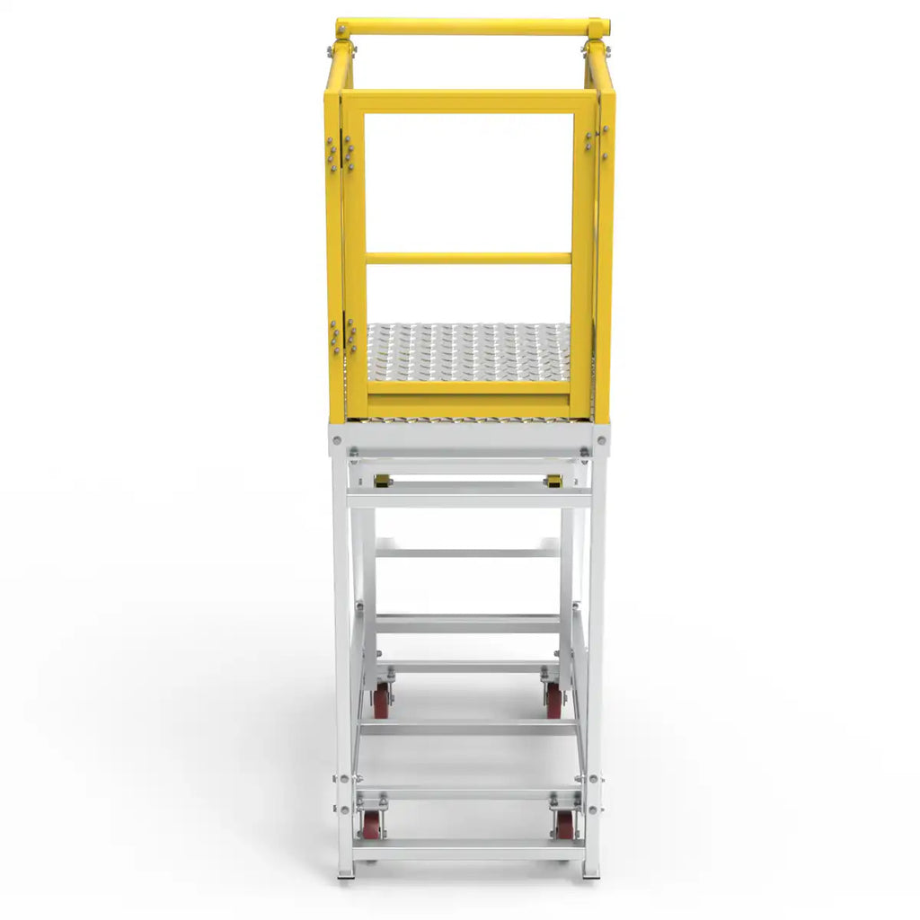 4-Step Aluminium Platform | Warehouse Access | Star Aluminium