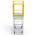 4-Step Aluminium Platform | Warehouse Access | Star Aluminium
