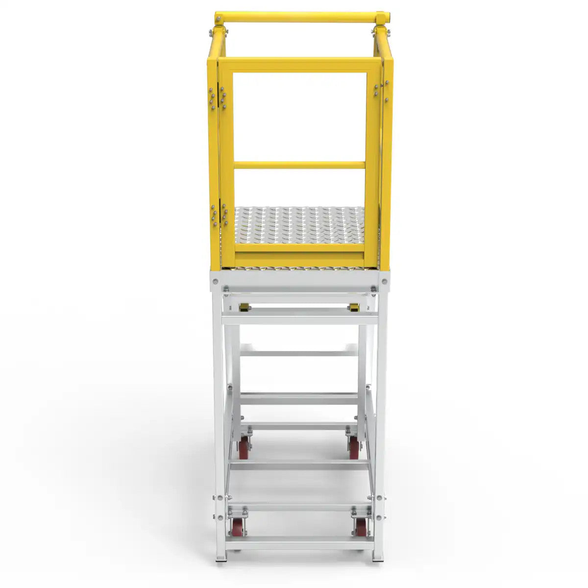 4-Step Aluminium Platform | Warehouse Access | Star Aluminium