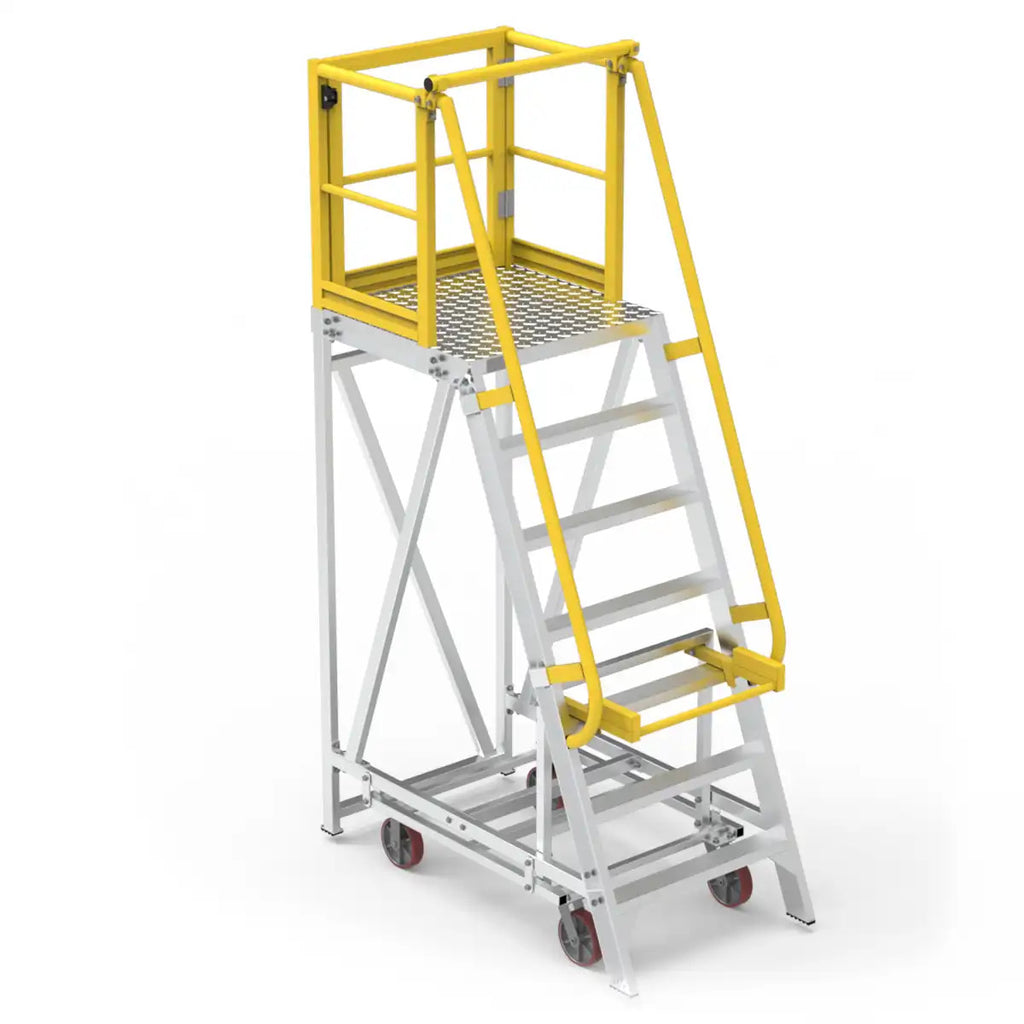 6 Step Aluminium Platform | Warehouse & Logistics | Star Aluminium, view 2