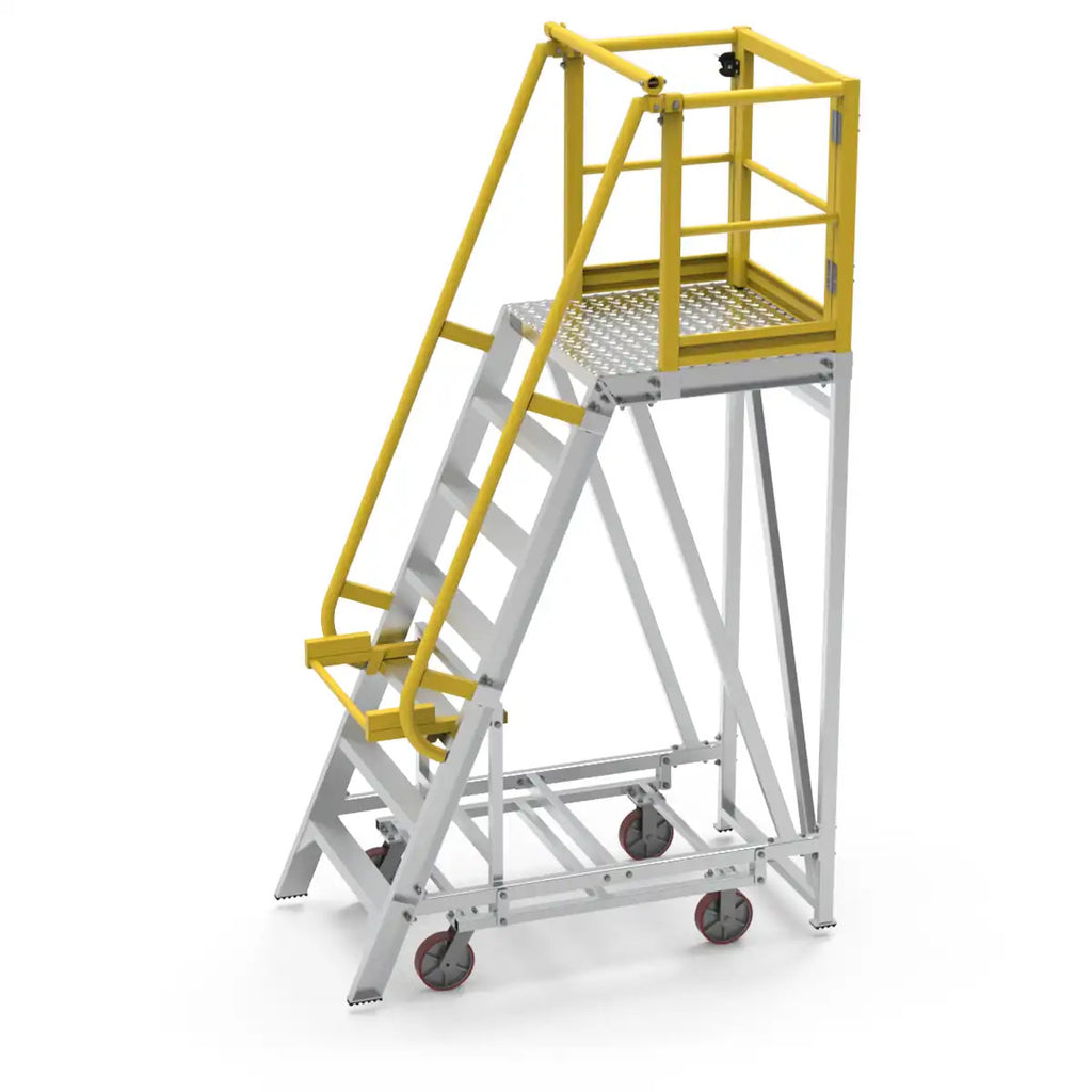 6 Step Aluminium Platform | Warehouse & Logistics | Star Aluminium, view 4