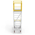 8 Step Aluminium Platform Ladder | Warehouse Access | Star Aluminium