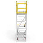 8 Step Aluminium Platform Ladder | Warehouse Access | Star Aluminium