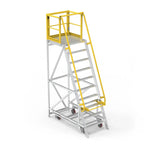 9 Step Aluminium Platform Ladder | Industrial Access | Star Aluminium, view 2