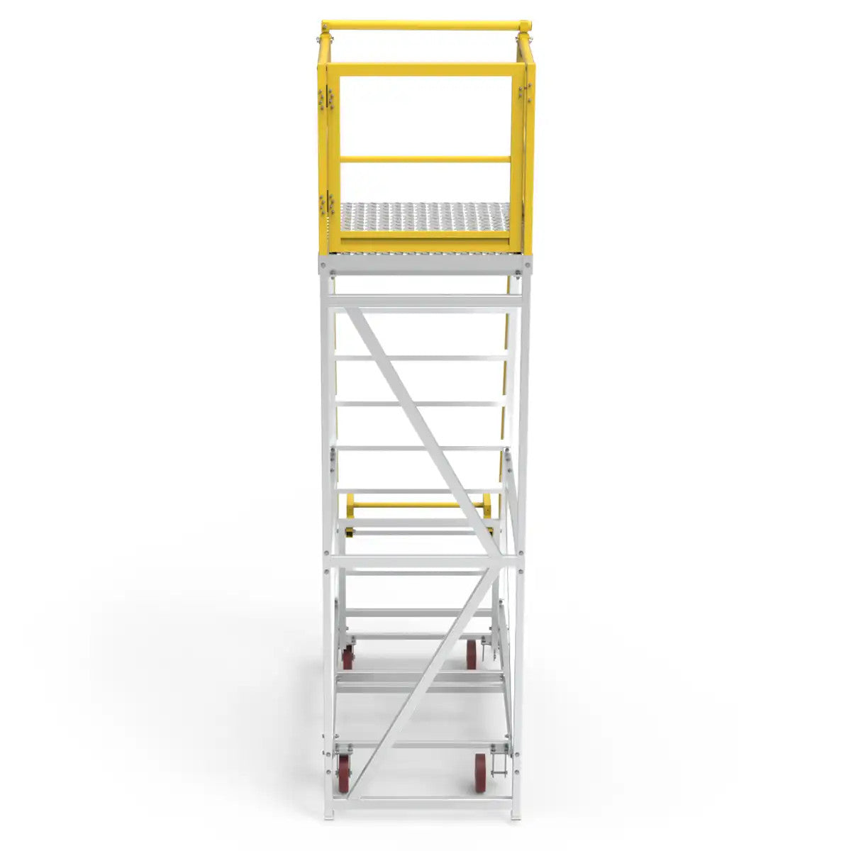9 Step Aluminium Platform Ladder | Industrial Access | Star Aluminium, view 3