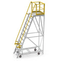 11 Step Aluminium Platform Ladder | Industrial Warehousing | Star Aluminium